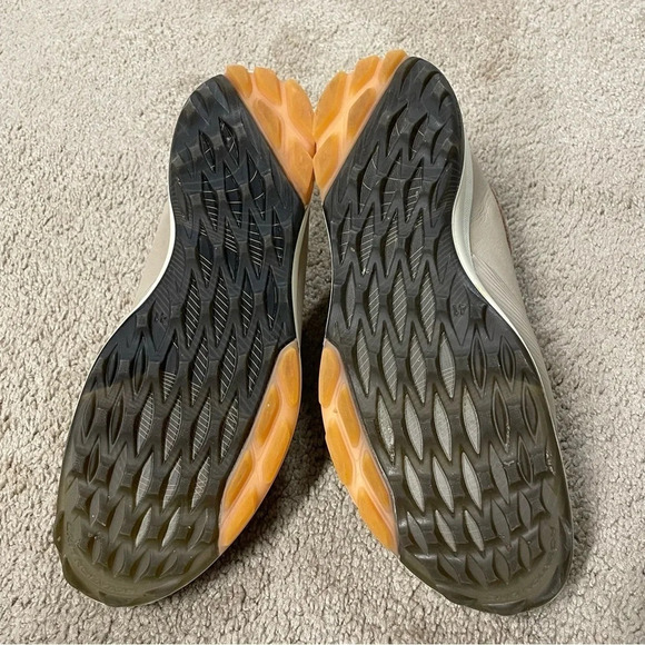 ECCO BIOM Hybrid 3 GTX Golf Shoes Yak Leather Oyster-Muted Clay Waterproof W 10 - Picture 13 of 15